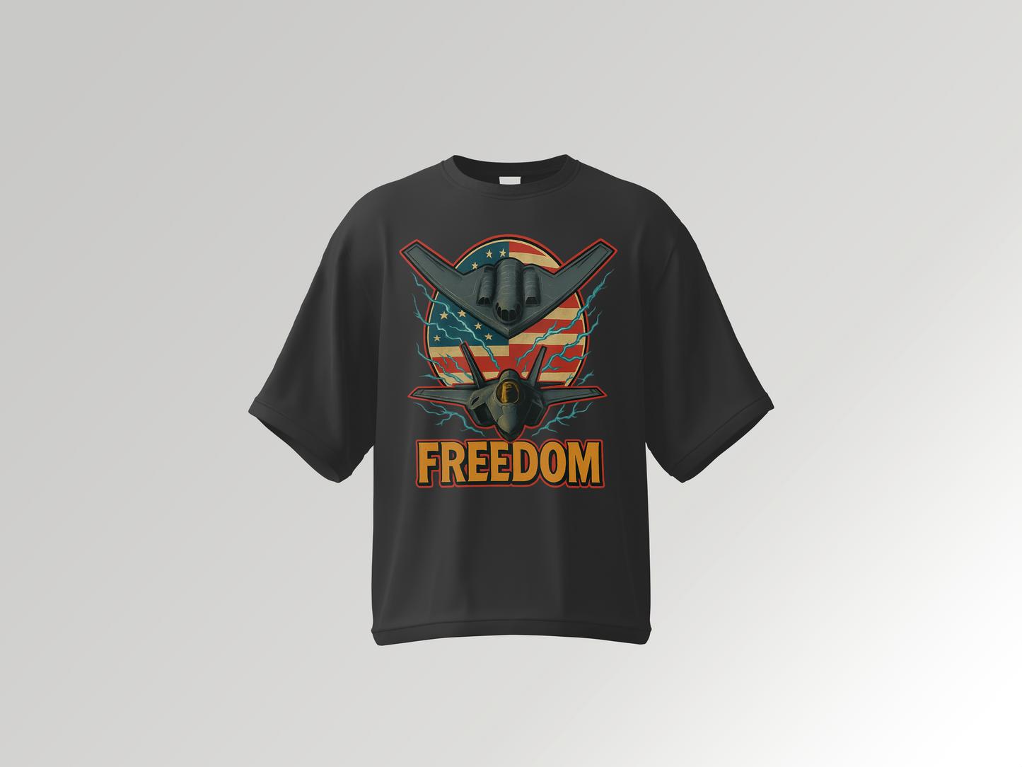 Freedom Unisex Oversized Classic T-Shirt