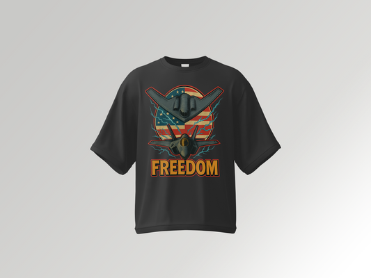 Freedom Unisex Oversized Classic T-Shirt